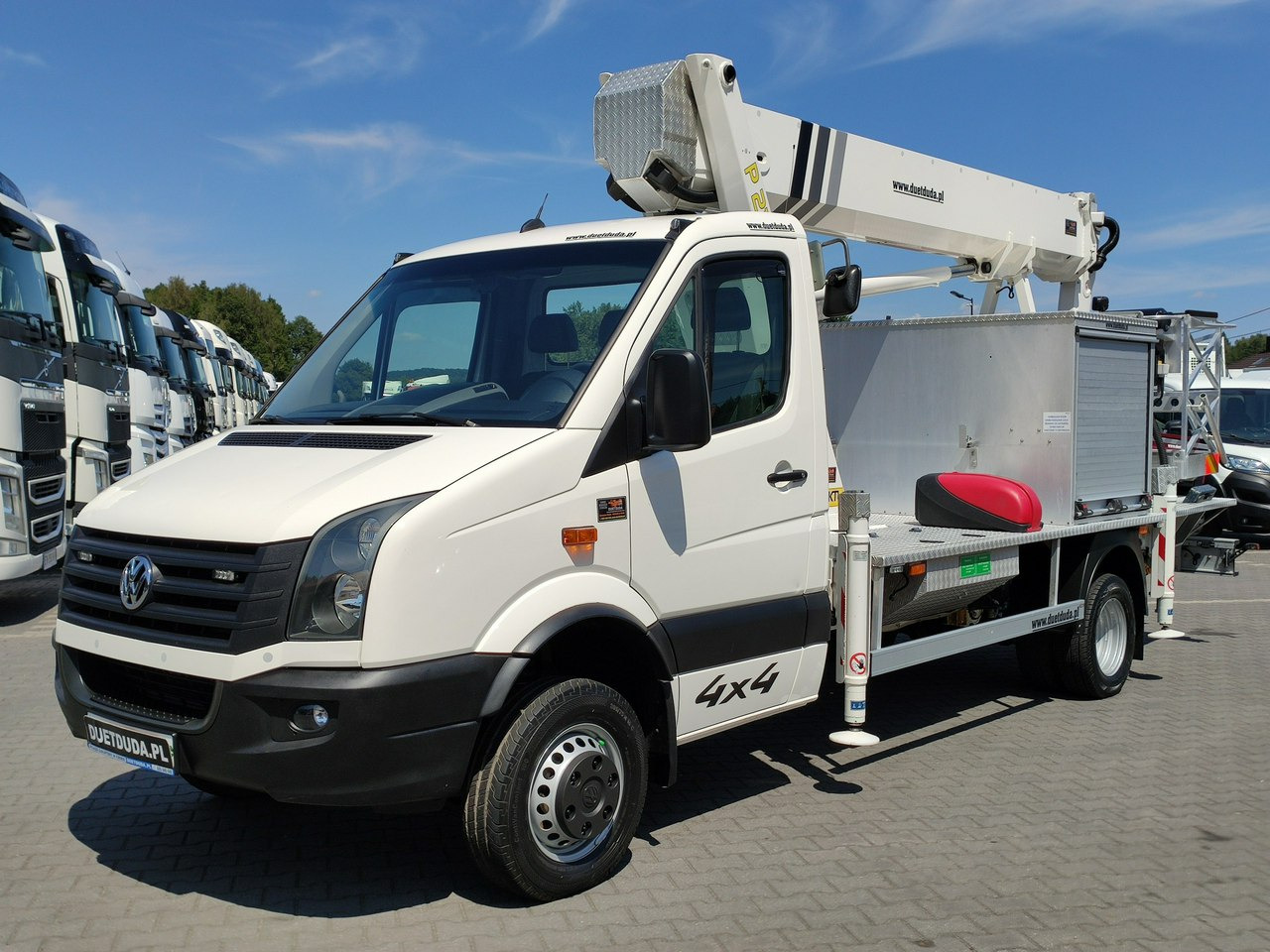 Truck mounted aerial platform Iveco Volkswagen Crafter 4x4 Zwyżka 21m Palfinger P210BK JIP-Ogon udt: picture 39