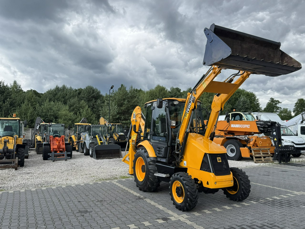 JCB MIDI CX Szybkozłącze Nowe Opony bez luzów i wycieków Super Stan - Backhoe loader: picture 3 JCB MIDI CX Szybkozłącze Nowe Opony bez luzów i wycieków Super Stan - Backhoe loader: picture 3