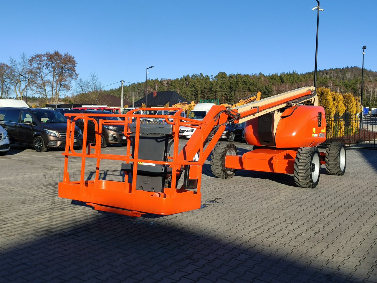 Articulated boom JLG 600AJ 4x4 PODNOŚNIK PRZEGUBOWY: picture 7