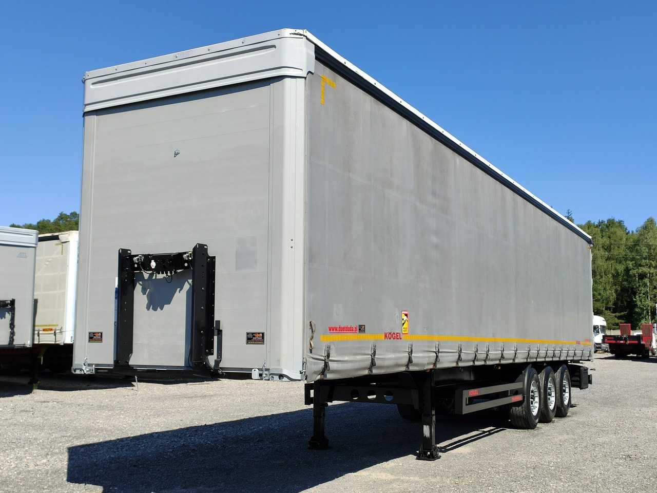 Kogel S 24 Standard - Curtainsider semi-trailer: picture 4 Kogel S 24 Standard - Curtainsider semi-trailer: picture 4