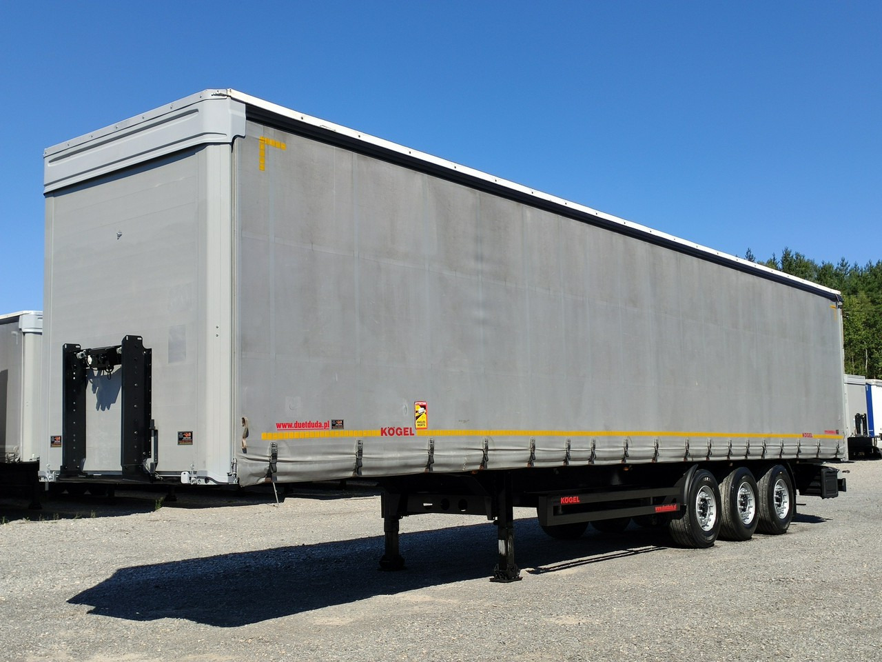 Kogel S 24 Standard - Curtainsider semi-trailer: picture 1 Kogel S 24 Standard - Curtainsider semi-trailer: picture 1