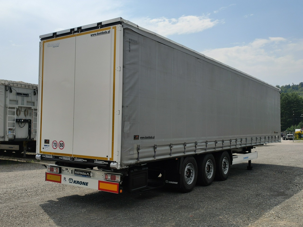 Curtainsider semi-trailer Krone Standard OŚ Podnoszona SAF 2017r: picture 32