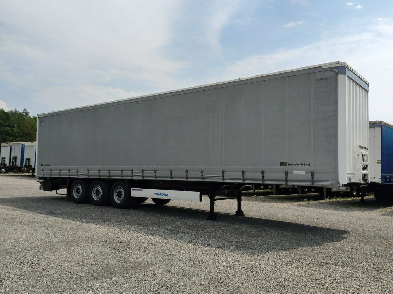 Curtainsider semi-trailer Krone Standard OŚ Podnoszona SAF 2017r: picture 29