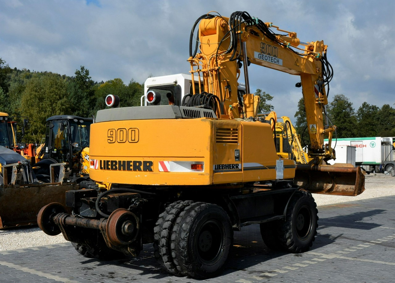 Wheel excavator Liebherr A 900 ZW Litronic Koparka + Kolej: picture 12