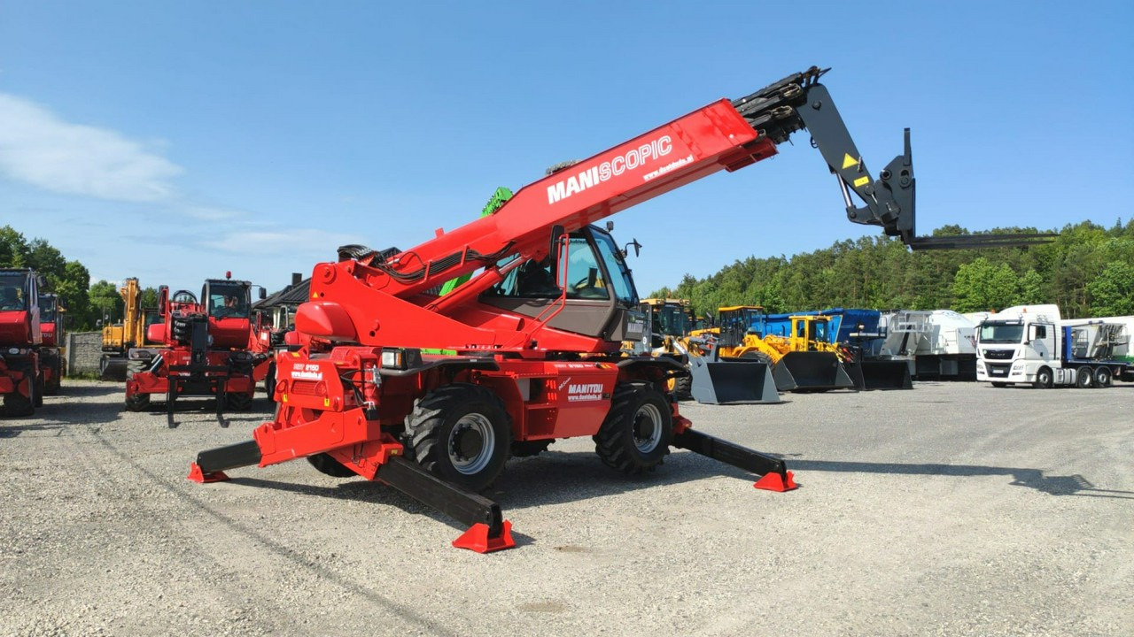 Telescopic handler Manitou MRT 2150 ROTO Ładowarka Teleskopowa Obrotowa 2550 1850 1840: picture 13