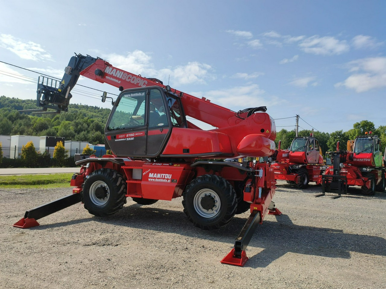 Manitou MRT 2150 ROTO Ładowarka Teleskopowa Obrotowa 2550 1850 1840 - Telescopic handler: picture 4 Manitou MRT 2150 ROTO Ładowarka Teleskopowa Obrotowa 2550 1850 1840 - Telescopic handler: picture 4