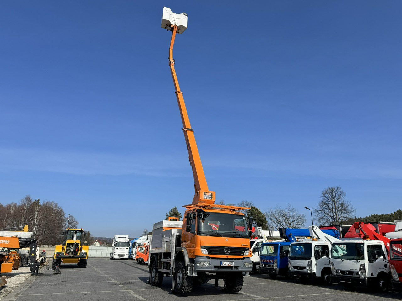 Mercedes Atego 1324 4x4 Zwyżka RUTHMANN STEIGER T220S12 Podnośnik Koszowy - Truck mounted aerial platform: picture 4 Mercedes Atego 1324 4x4 Zwyżka RUTHMANN STEIGER T220S12 Podnośnik Koszowy - Truck mounted aerial platform: picture 4