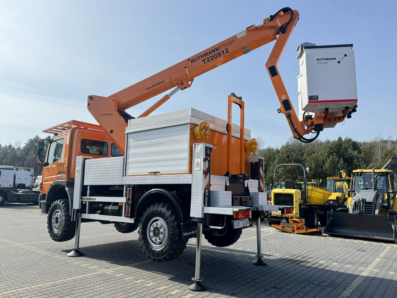 Mercedes Atego 1324 4x4 Zwyżka RUTHMANN STEIGER T220S12 Podnośnik Koszowy - Truck mounted aerial platform: picture 5 Mercedes Atego 1324 4x4 Zwyżka RUTHMANN STEIGER T220S12 Podnośnik Koszowy - Truck mounted aerial platform: picture 5