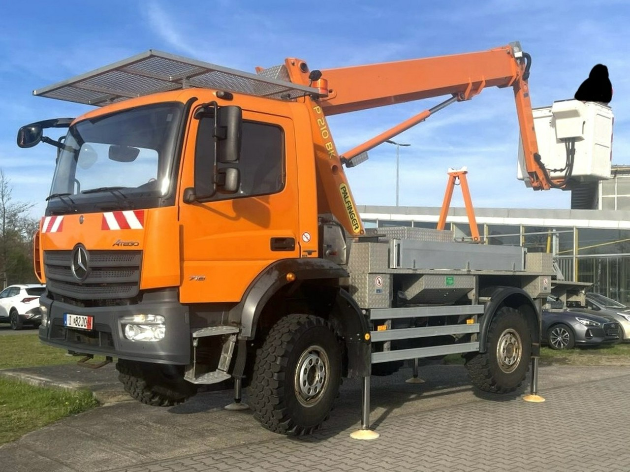 Mercedes Atego 718 E6 4x4 Zwyżka PALFINGER P210 BK Podnośnik Koszowy - Truck mounted aerial platform: picture 1 Mercedes Atego 718 E6 4x4 Zwyżka PALFINGER P210 BK Podnośnik Koszowy - Truck mounted aerial platform: picture 1