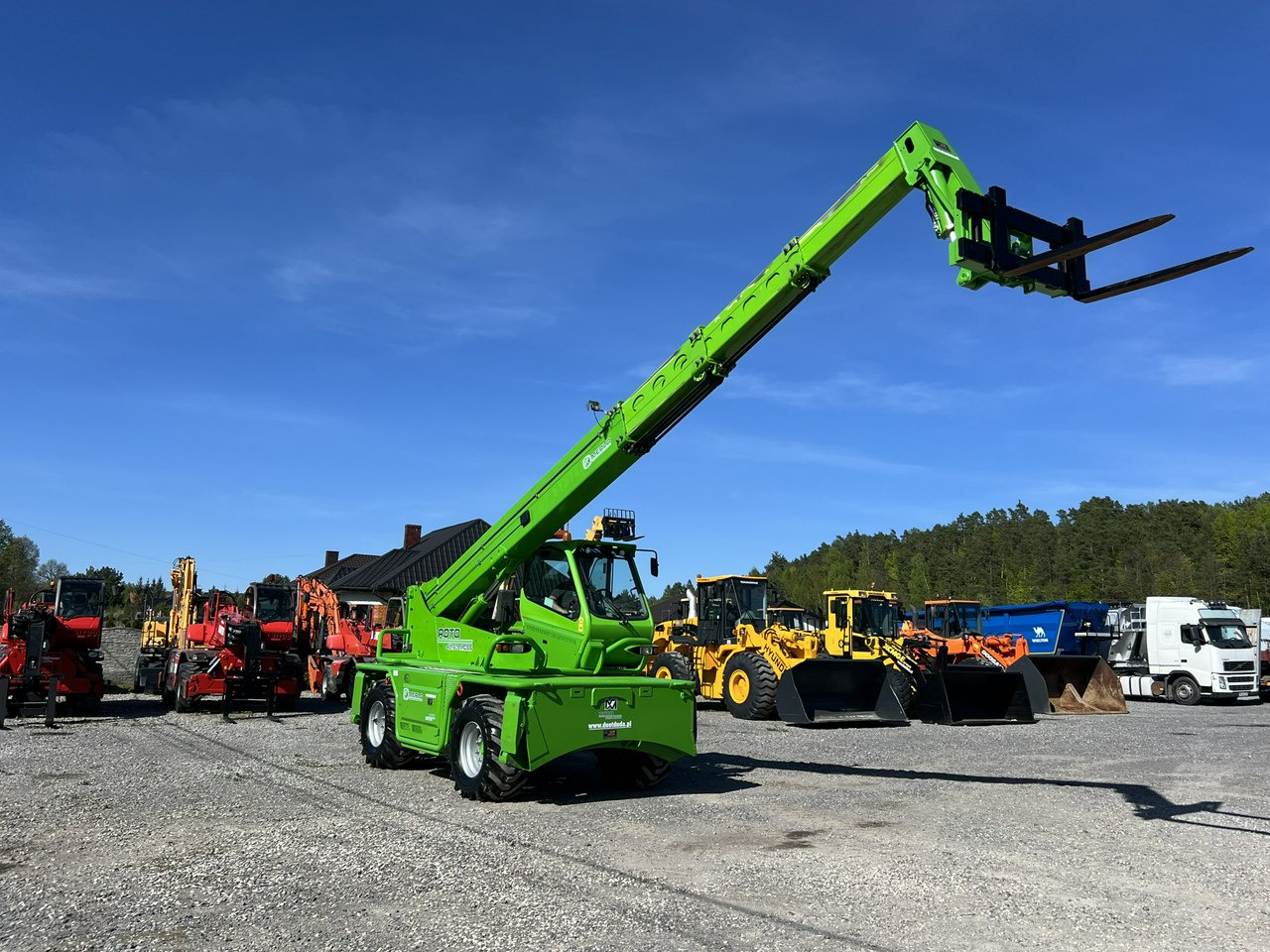 Merlo Roto 45.21 MCSS ( 40.25 ) Zadbana Sprawna Super Stan - Telescopic handler: picture 3 Merlo Roto 45.21 MCSS ( 40.25 ) Zadbana Sprawna Super Stan - Telescopic handler: picture 3