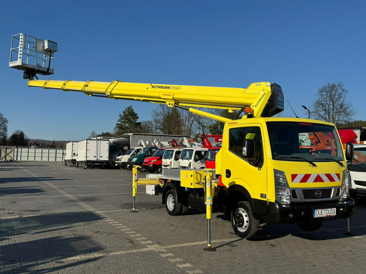 Nissan Cabstar - Truck mounted aerial platform: picture 1 Nissan Cabstar - Truck mounted aerial platform: picture 1
