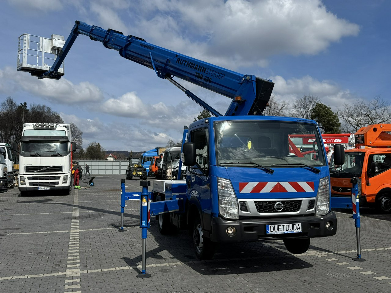 Nissan Cabstar - Truck mounted aerial platform: picture 2 Nissan Cabstar - Truck mounted aerial platform: picture 2