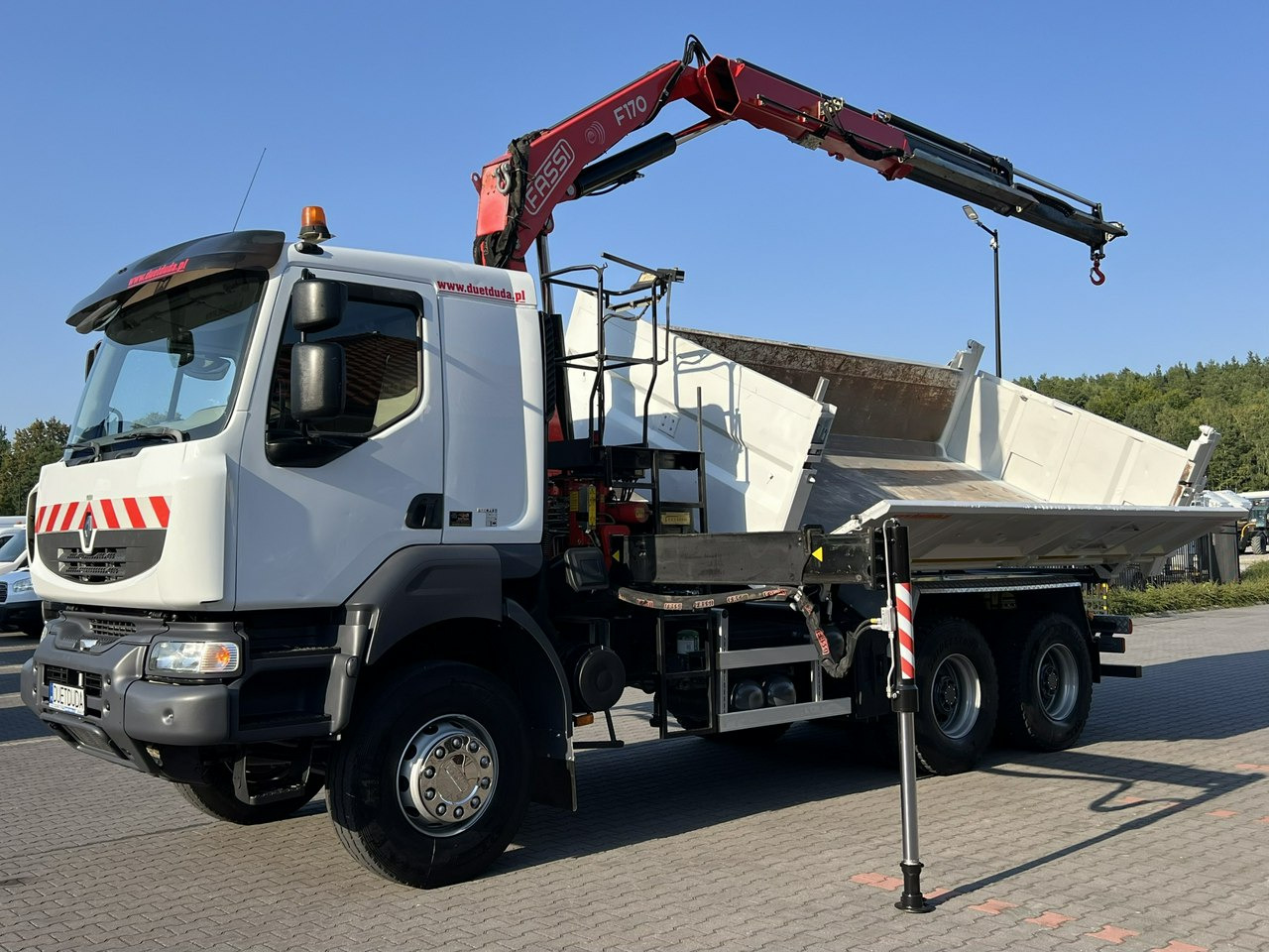 Renault Kerax 26.390 6x4 Mocny HDS FASSI F170 Sterowanie Radiowe - Tipper, Crane truck: picture 1 Renault Kerax 26.390 6x4 Mocny HDS FASSI F170 Sterowanie Radiowe - Tipper, Crane truck: picture 1