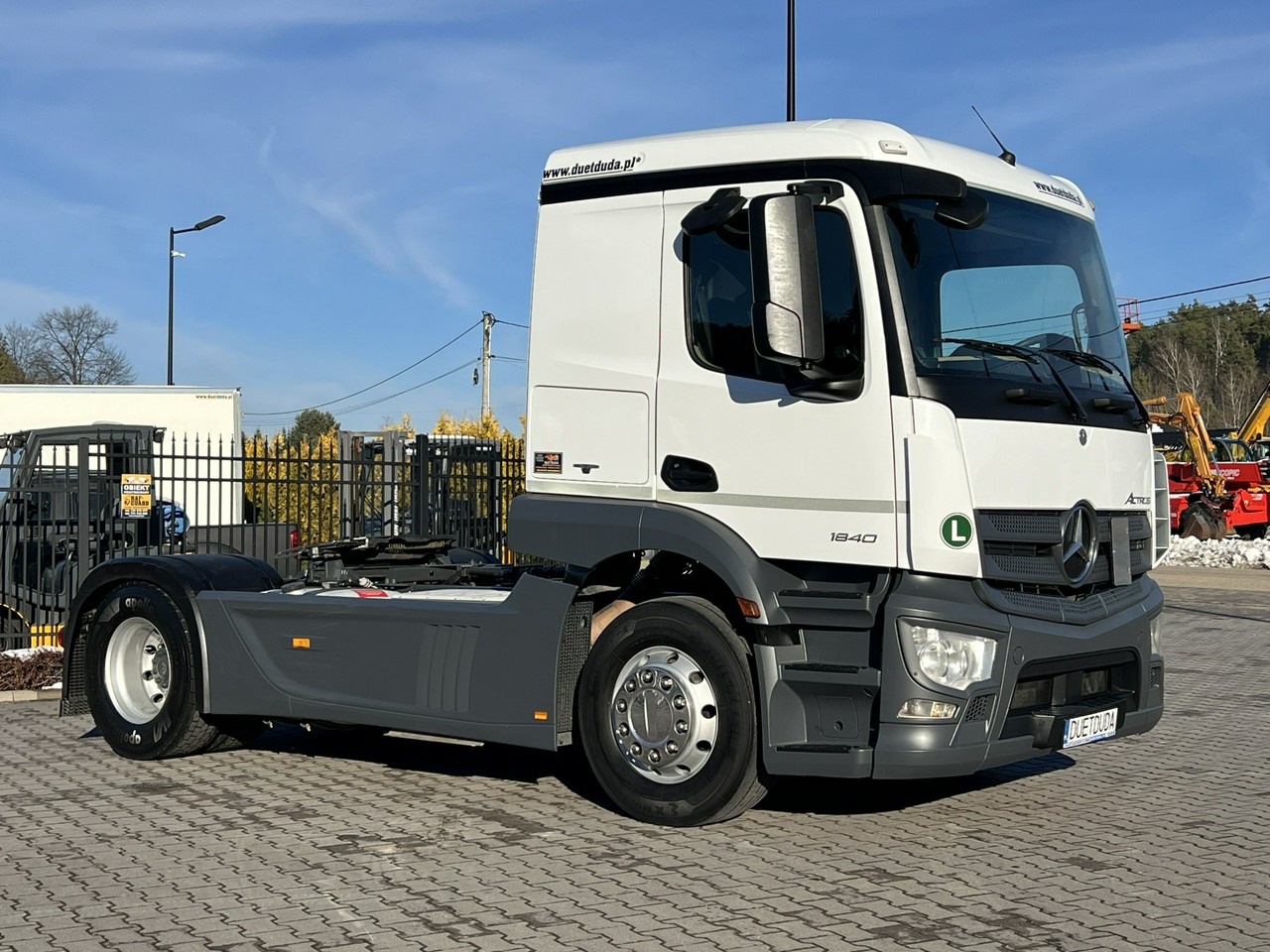 Mercedes ACTROS 1840 Euro 6 ADR HYDRAULIKA Niska Kabina Standard !!! - Tractor unit: picture 5 Mercedes ACTROS 1840 Euro 6 ADR HYDRAULIKA Niska Kabina Standard !!! - Tractor unit: picture 5