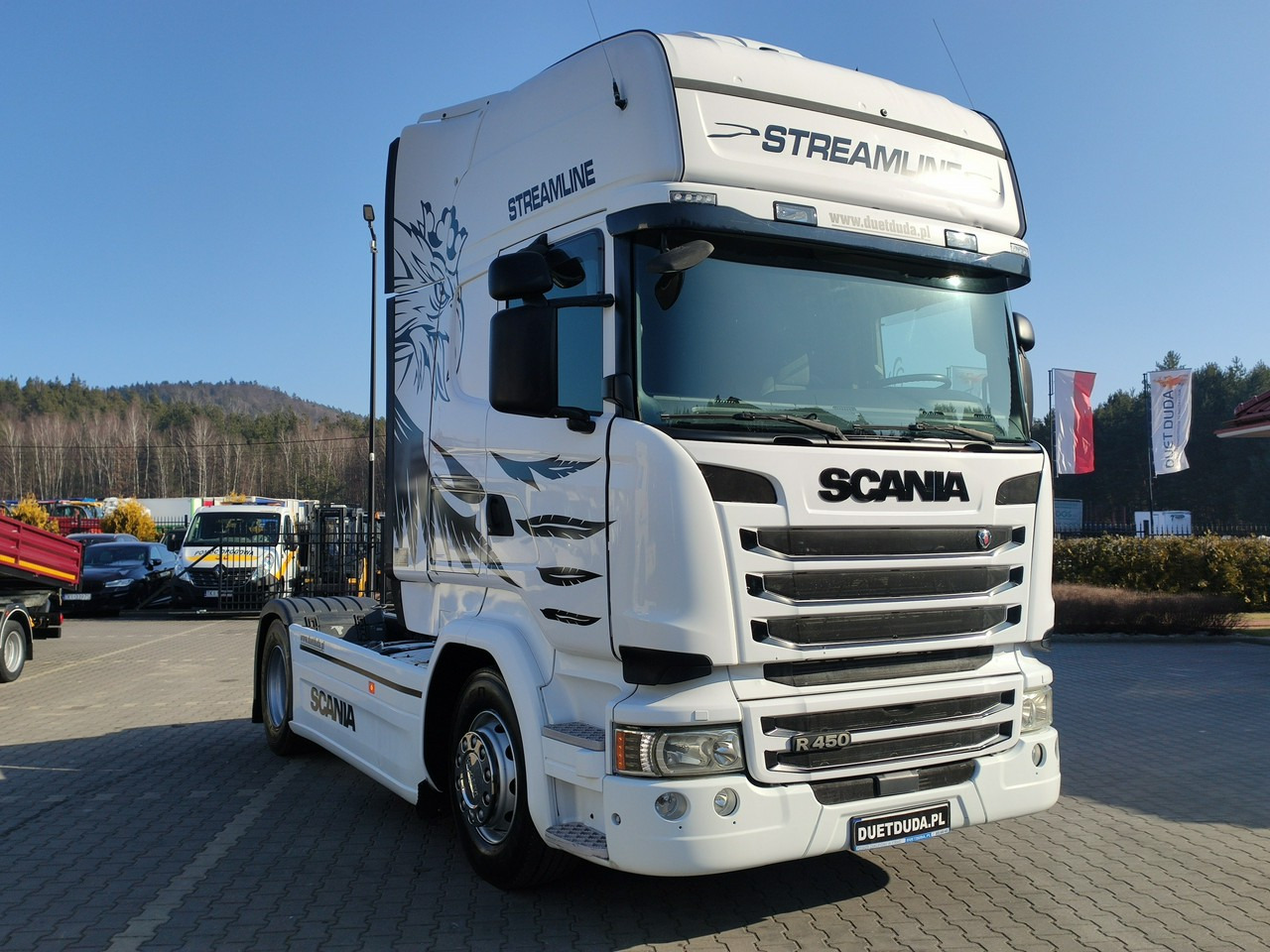 Tractor unit Scania R 450 Topline E6 4x2 Retarder Klima Postojowa !!!: picture 47