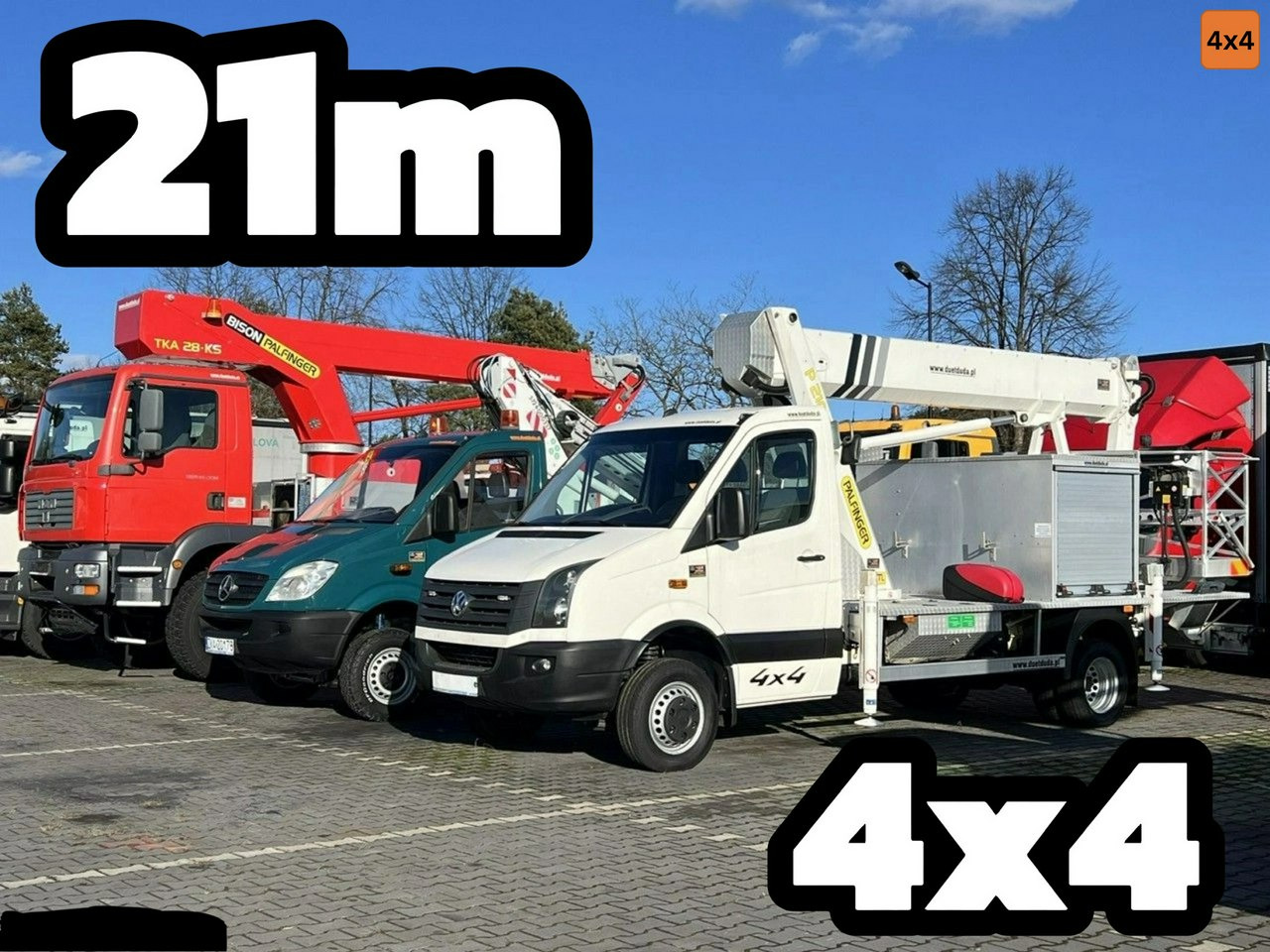 Volkswagen Crafter - Truck mounted aerial platform: picture 1 Volkswagen Crafter - Truck mounted aerial platform: picture 1