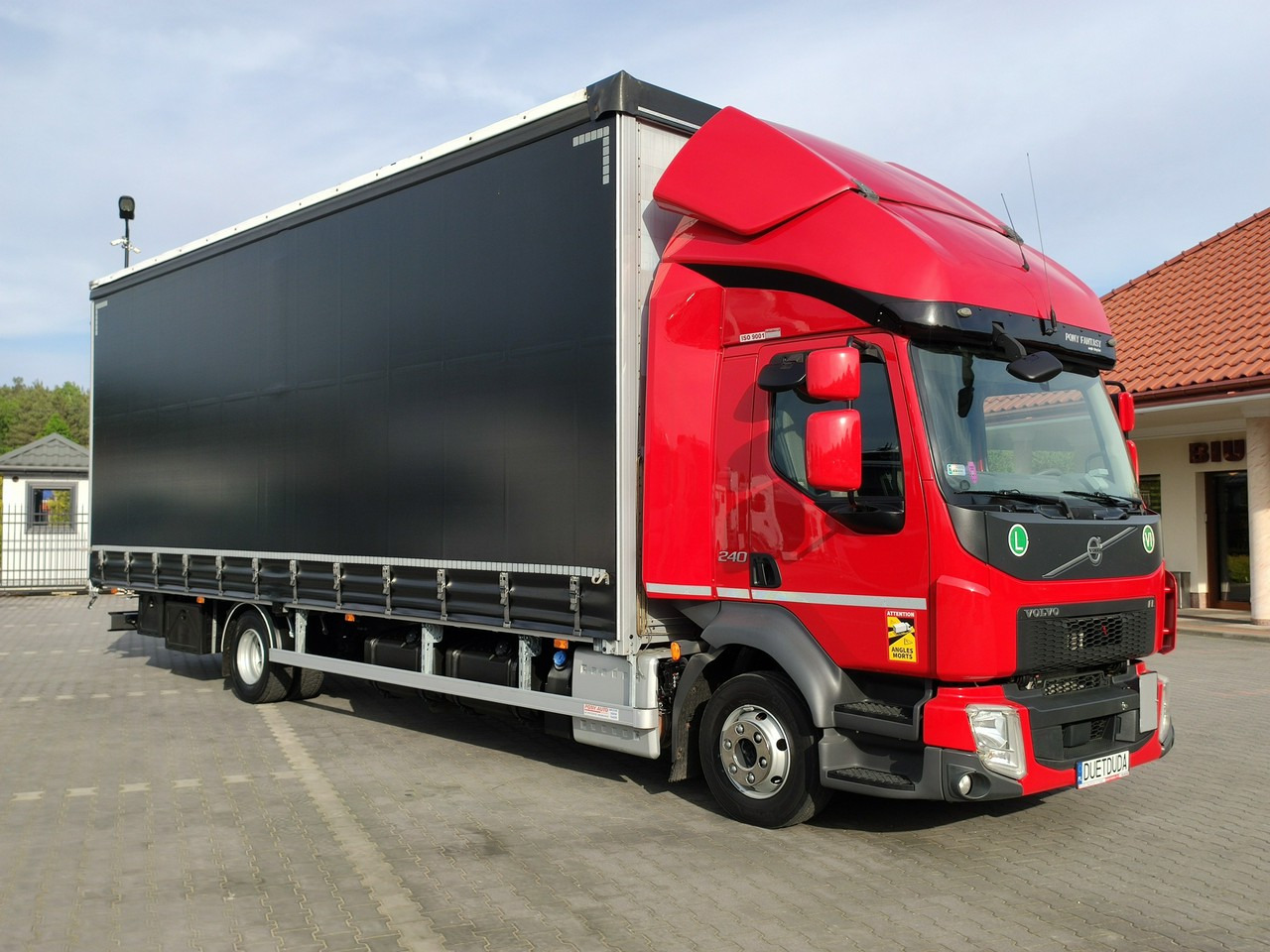 Volvo FL12.240 E6 Firana Tył Drzwi Dach Zsuwany Bogato Wyposażony !!! - Curtainsider truck: picture 5 Volvo FL12.240 E6 Firana Tył Drzwi Dach Zsuwany Bogato Wyposażony !!! - Curtainsider truck: picture 5