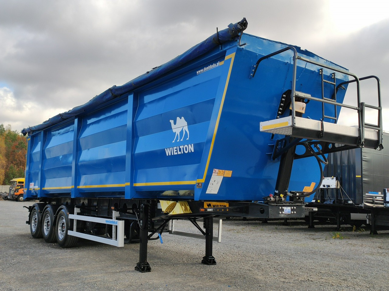 Wielton HARDOX STALOWA DO ZŁOMU 50m Oś Podnoszona Złomówka Super Stan - Tipper semi-trailer: picture 4 Wielton HARDOX STALOWA DO ZŁOMU 50m Oś Podnoszona Złomówka Super Stan - Tipper semi-trailer: picture 4