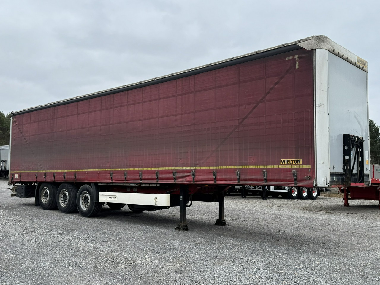 Wielton Standard Osie Mercedes Oś Podnoszona - Curtainsider semi-trailer: picture 2 Wielton Standard Osie Mercedes Oś Podnoszona - Curtainsider semi-trailer: picture 2