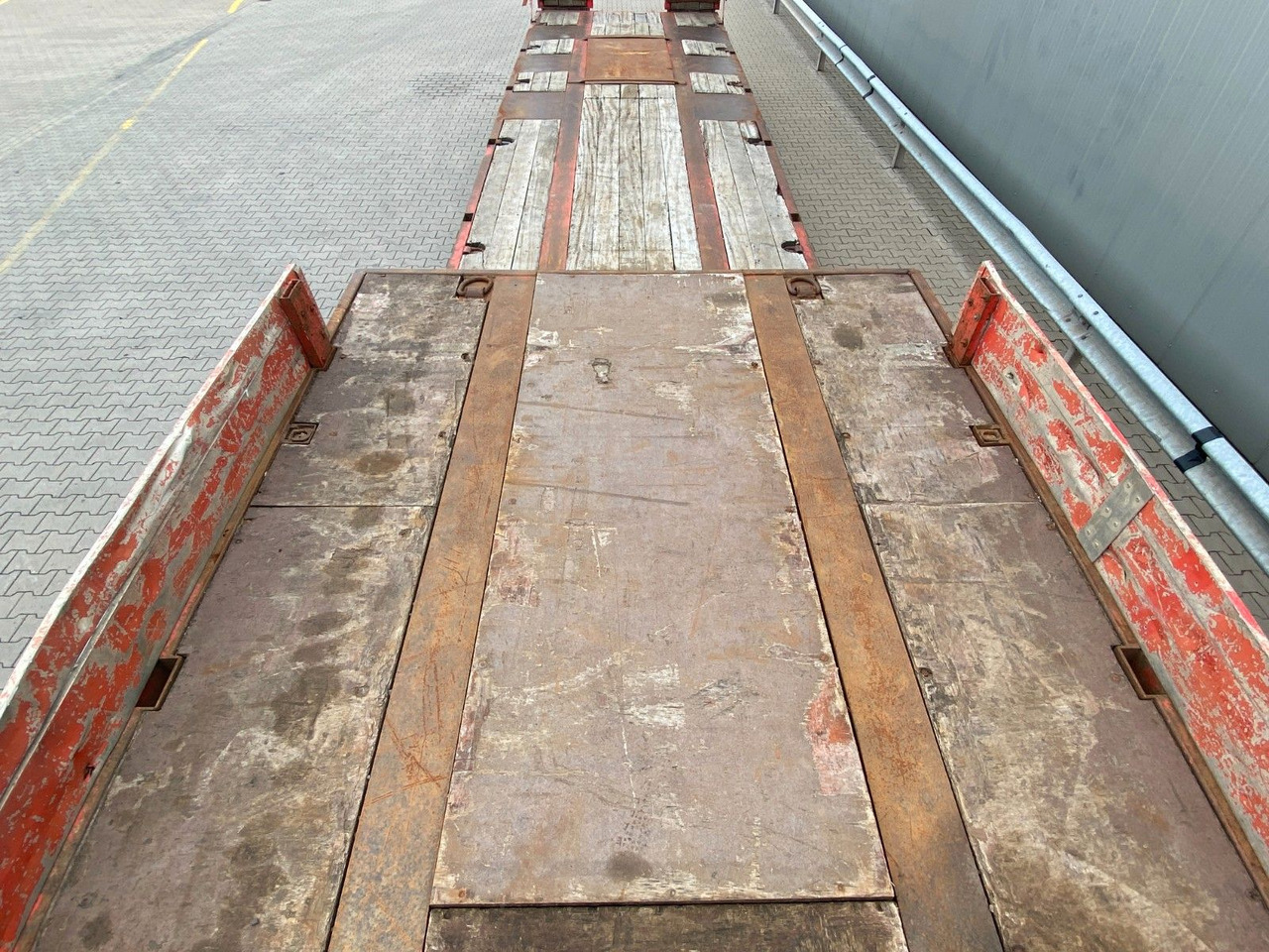 Low loader semi-trailer Bunge Tieflader| HU bis 02/2026*hydr. Rampen*Blatt*SAF: picture 7