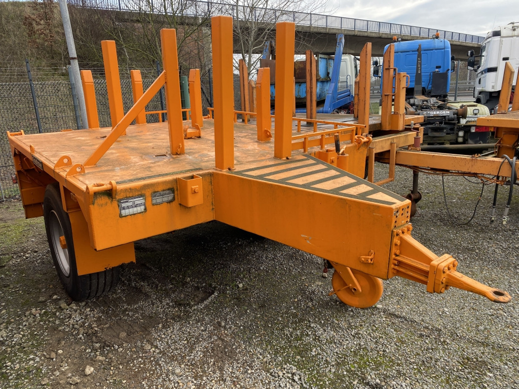 Eggers ZX 9E / für Ballastgewichte - Dropside/ Flatbed trailer: picture 1 Eggers ZX 9E / für Ballastgewichte - Dropside/ Flatbed trailer: picture 1