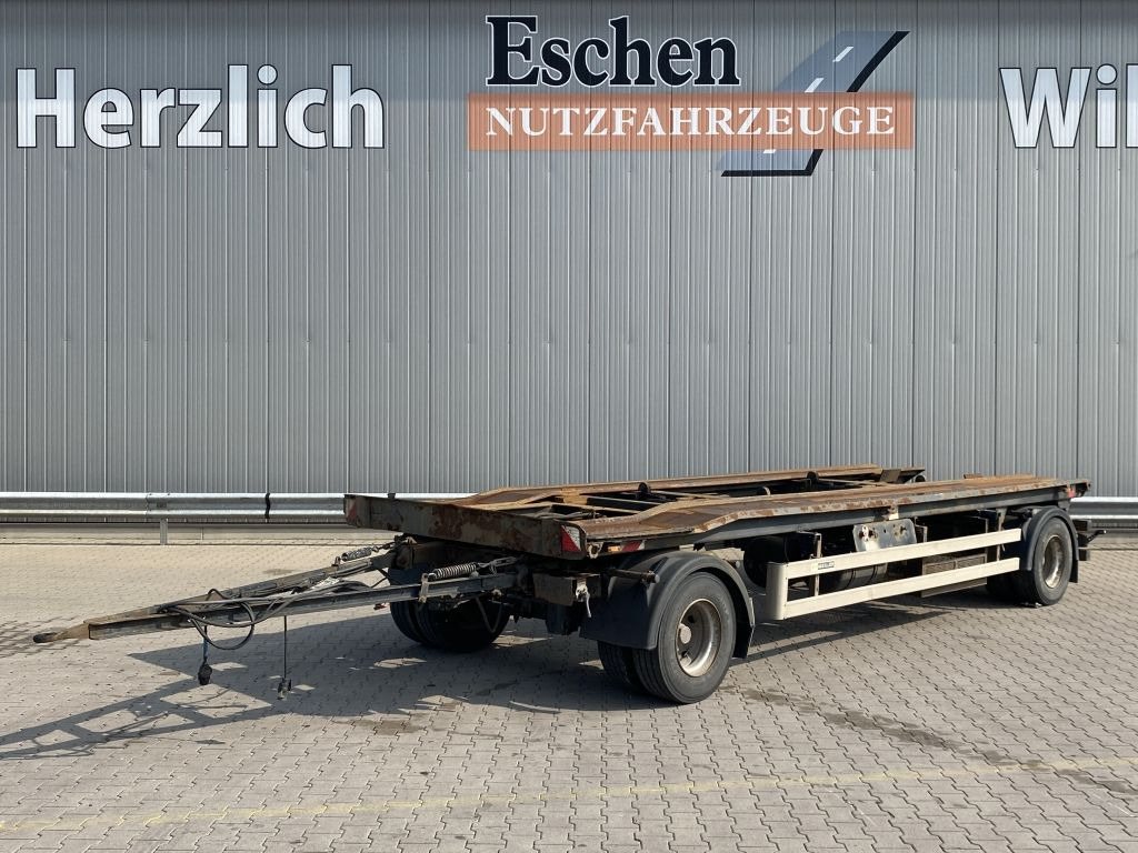 HKM Abrollanhänger | BPW-Achsen*HU bis 01/2026*Luft - Roll-off/ Skip trailer: picture 1 HKM Abrollanhänger | BPW-Achsen*HU bis 01/2026*Luft - Roll-off/ Skip trailer: picture 1