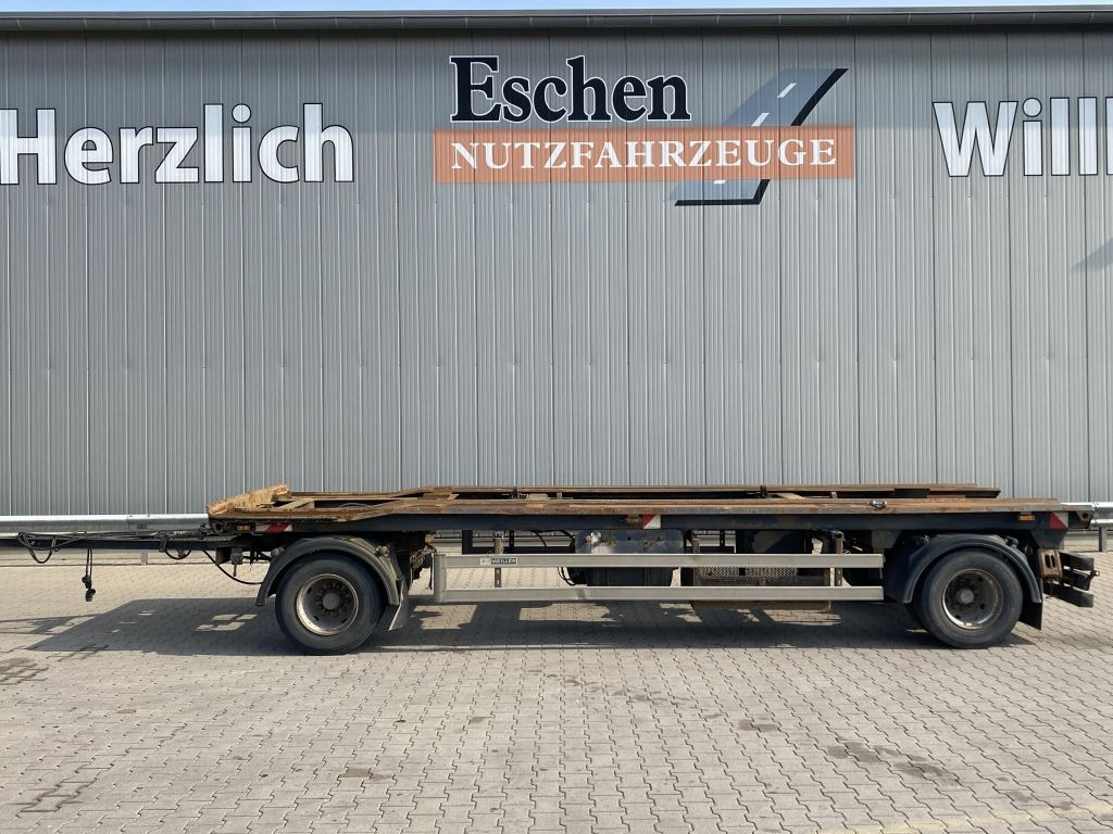HKM Abrollanhänger | BPW-Achsen*HU bis 01/2026*Luft - Roll-off/ Skip trailer: picture 2 HKM Abrollanhänger | BPW-Achsen*HU bis 01/2026*Luft - Roll-off/ Skip trailer: picture 2