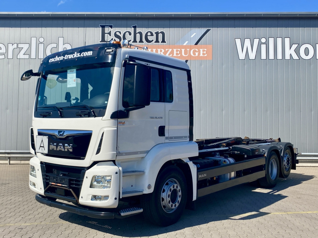 MAN TGS 26.470 6x2-4 BL / HIAB Aufbau - Hook lift truck: picture 2 MAN TGS 26.470 6x2-4 BL / HIAB Aufbau - Hook lift truck: picture 2