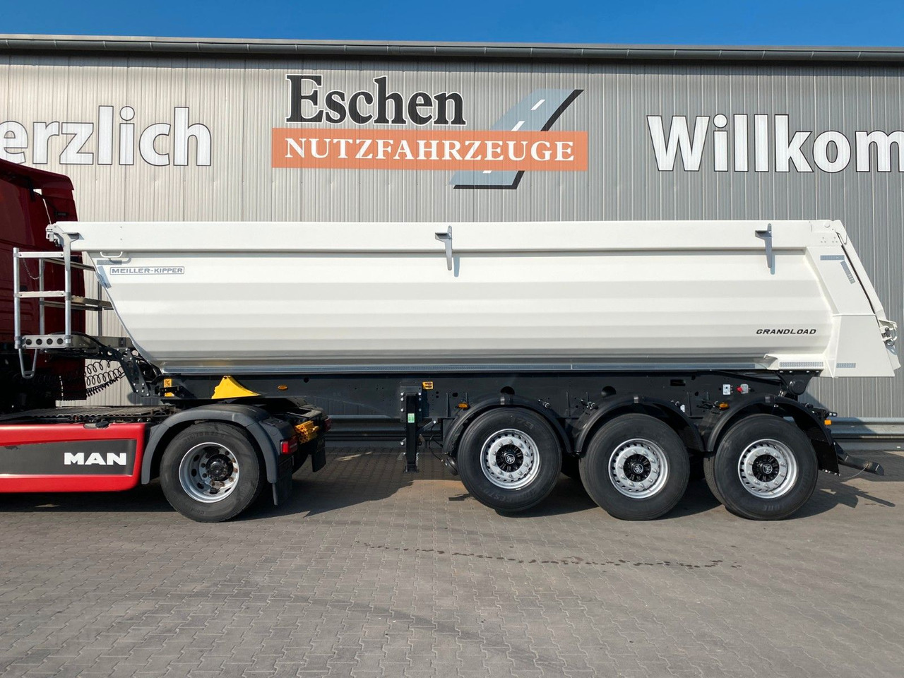 Meiller MHPS 44.3-N NEW | Grandload*WEIß RAL 9010*Sofort Meiller MHPS 44.3 NEW | Grandload*WEIß RAL9010*Plane*BPW - Tipper semi-trailer: picture 2 Meiller MHPS 44.3-N NEW | Grandload*WEIß RAL 9010*Sofort Meiller MHPS 44.3 NEW | Grandload*WEIß RAL9010*Plane*BPW - Tipper semi-trailer: picture 2