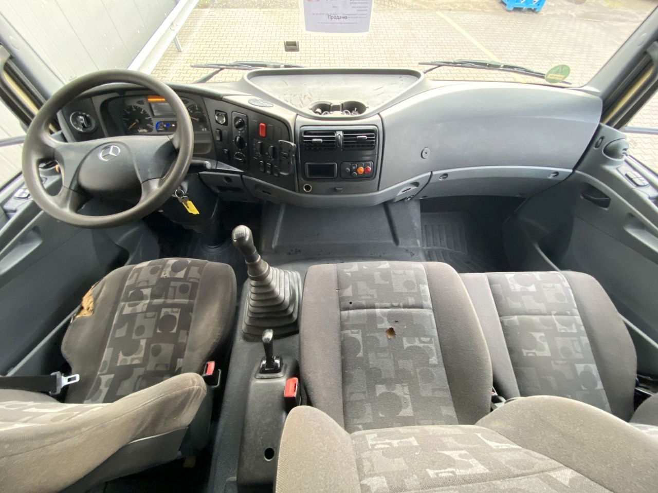 Tipper, Crane truck Mercedes-Benz 1833 4x4 Axor | Atlas 105.2-A2*Funk*AHK*3 Sitze: picture 16