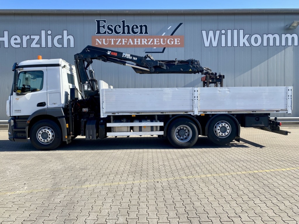 Mercedes-Benz 2533 L 6x2 / HIAB X-HIDUO 188/ES-3 Kran - Dropside/ Flatbed truck, Crane truck: picture 2 Mercedes-Benz 2533 L 6x2 / HIAB X-HIDUO 188/ES-3 Kran - Dropside/ Flatbed truck, Crane truck: picture 2