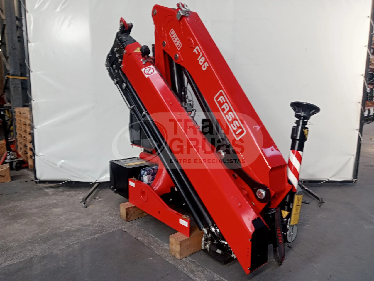 Grúa hidráulica Fassi F185A.1.24 E-Dynamic (seminuava) - Loader crane: picture 5 Grúa hidráulica Fassi F185A.1.24 E-Dynamic (seminuava) - Loader crane: picture 5