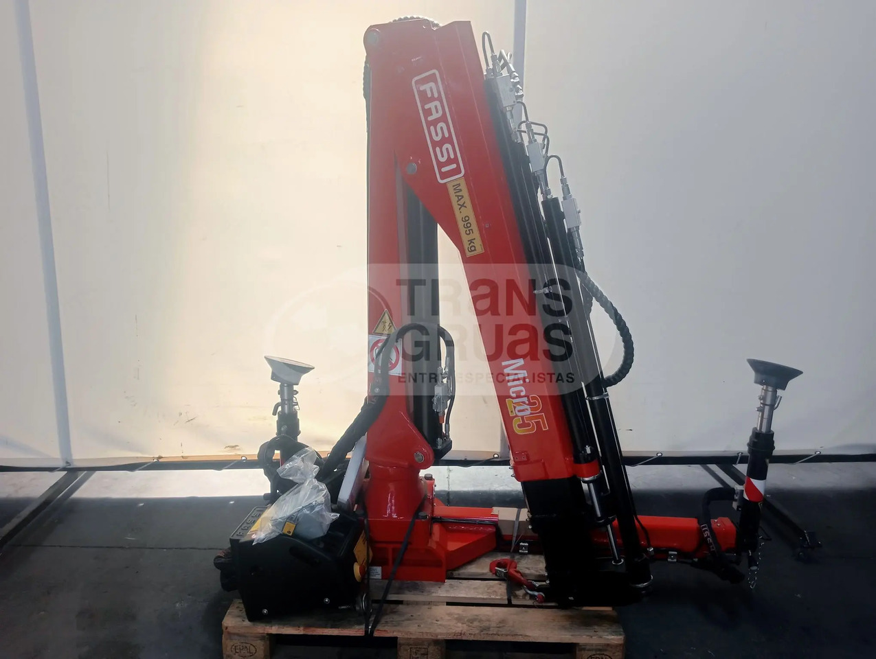 Grúa hidráulica Fassi micro M25A.13 Seminueva - Loader crane: picture 3 Grúa hidráulica Fassi micro M25A.13 Seminueva - Loader crane: picture 3