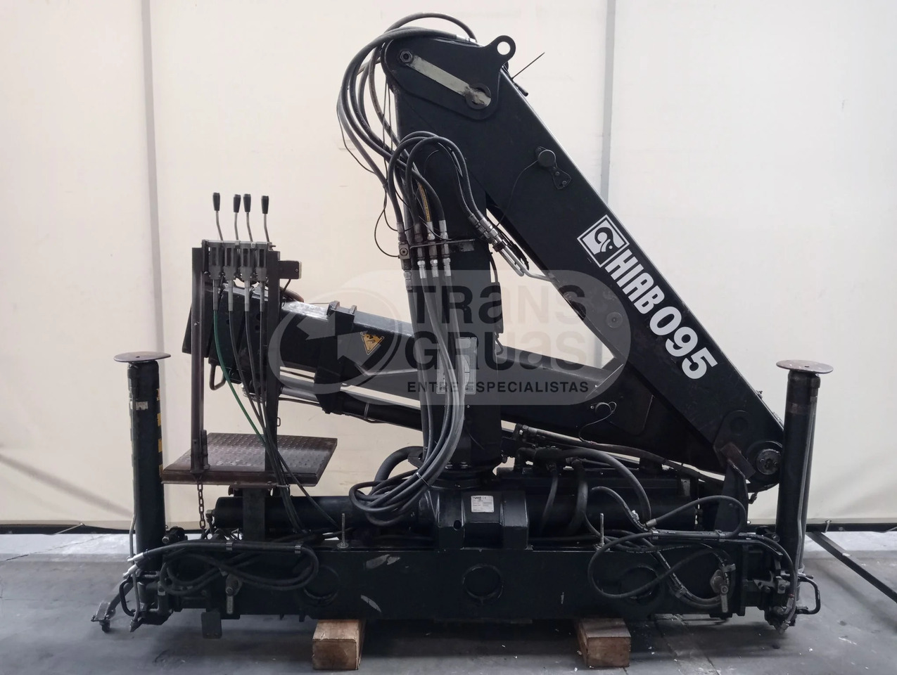 Grúa hidráulica Hiab 095-3 - Loader crane: picture 1 Grúa hidráulica Hiab 095-3 - Loader crane: picture 1