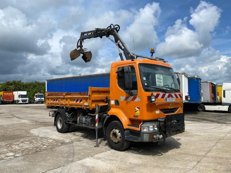 Renault Midlum 300 DXI - Tipper, Crane truck: picture 1 Renault Midlum 300 DXI - Tipper, Crane truck: picture 1