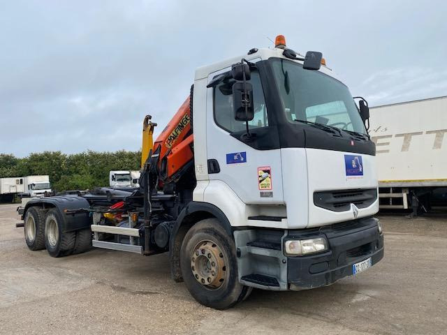 Renault Premium 370 - Skip loader truck: picture 1 Renault Premium 370 - Skip loader truck: picture 1