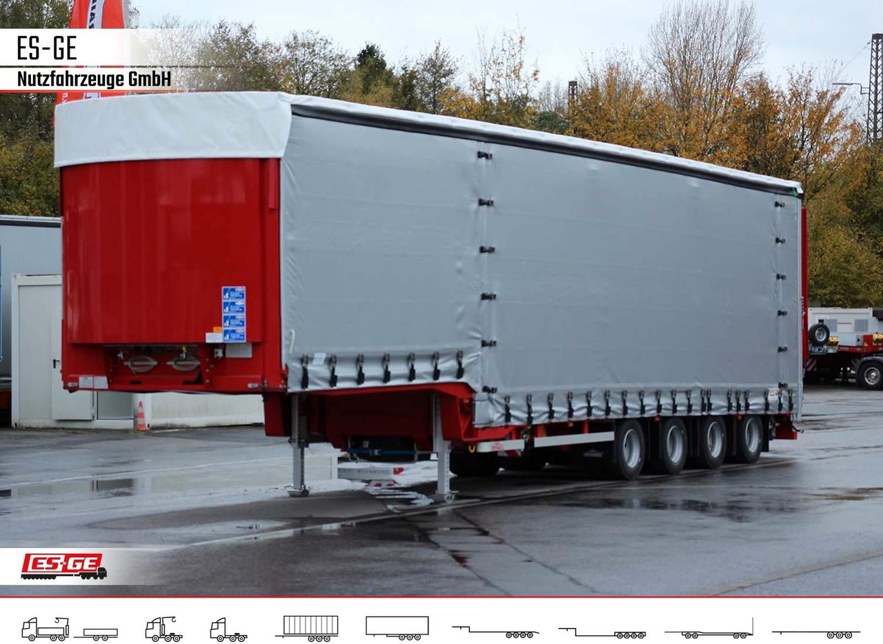 Dinkel 4-Achs-Jumbotieflader - doppelte Rampen - Low loader semi-trailer: picture 4 Dinkel 4-Achs-Jumbotieflader - doppelte Rampen - Low loader semi-trailer: picture 4