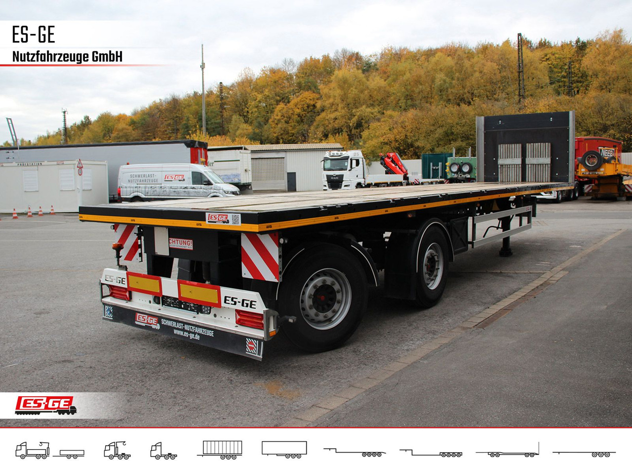 ES-GE 2-Achs-Sattelanhänger - Dropside/ Flatbed semi-trailer: picture 3 ES-GE 2-Achs-Sattelanhänger - Dropside/ Flatbed semi-trailer: picture 3