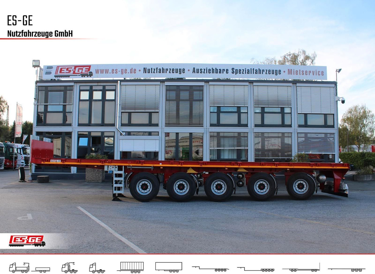 ES-GE 5-Achs-Ballastauflieger - Dropside/ Flatbed semi-trailer: picture 2 ES-GE 5-Achs-Ballastauflieger - Dropside/ Flatbed semi-trailer: picture 2