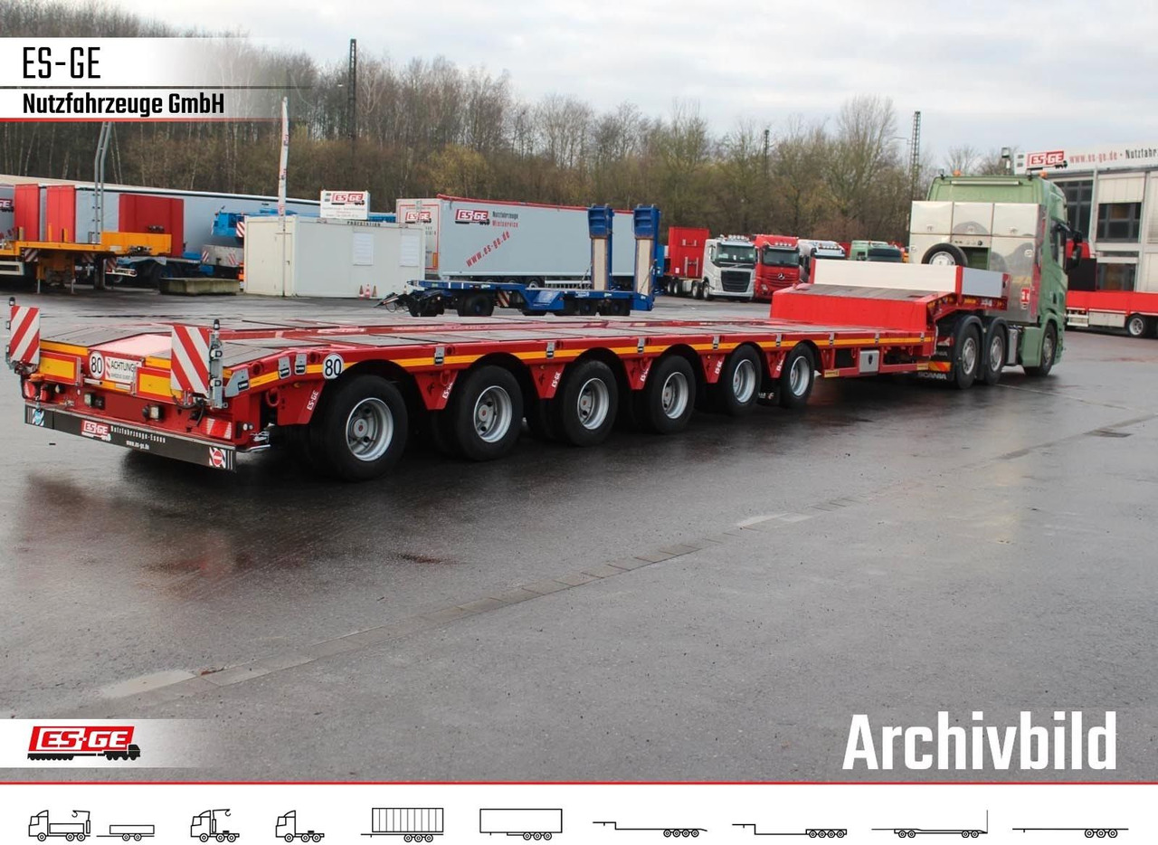 Faymonville 6-Achs Multimax Satteltieflader - hydr. gelenkt - Low loader semi-trailer: picture 1 Faymonville 6-Achs Multimax Satteltieflader - hydr. gelenkt - Low loader semi-trailer: picture 1