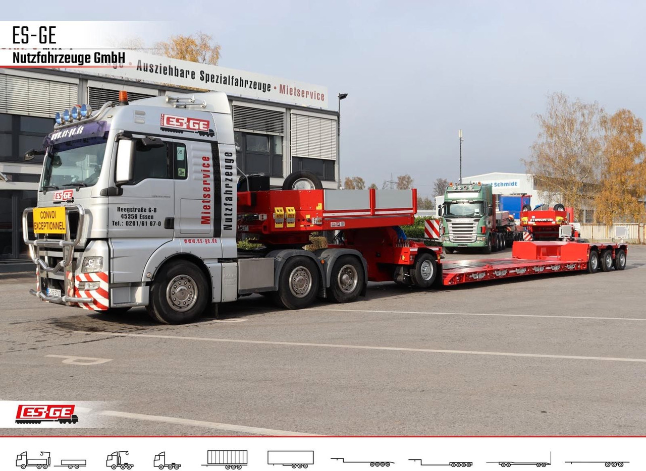 Faymonville Gigamax Tiefbett 1+3 - Low loader semi-trailer: picture 5 Faymonville Gigamax Tiefbett 1+3 - Low loader semi-trailer: picture 5