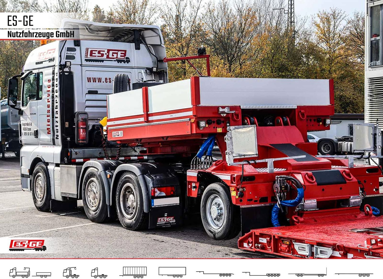 Faymonville Gigamax Tiefbett 1+3 - Low loader semi-trailer: picture 3 Faymonville Gigamax Tiefbett 1+3 - Low loader semi-trailer: picture 3