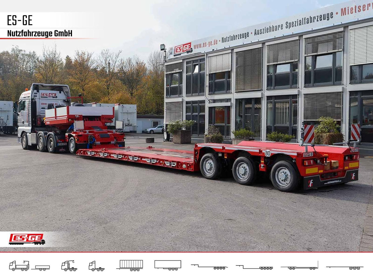 Faymonville Gigamax Tiefbett 1+3 - Low loader semi-trailer: picture 1 Faymonville Gigamax Tiefbett 1+3 - Low loader semi-trailer: picture 1