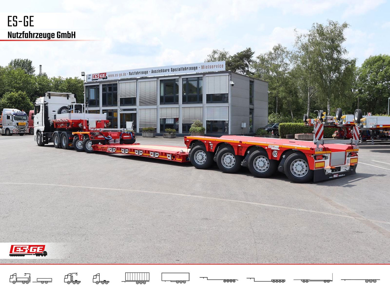 Faymonville MAX 710 Tiefbett 2+4 PA ATX - Low loader semi-trailer: picture 2 Faymonville MAX 710 Tiefbett 2+4 PA ATX - Low loader semi-trailer: picture 2