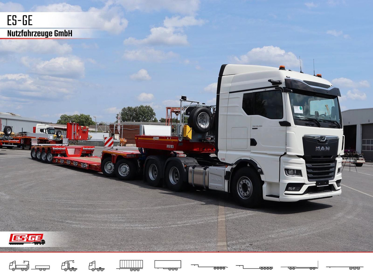 Faymonville MAX 710 Tiefbett 2+4 PA ATX - Low loader semi-trailer: picture 4 Faymonville MAX 710 Tiefbett 2+4 PA ATX - Low loader semi-trailer: picture 4