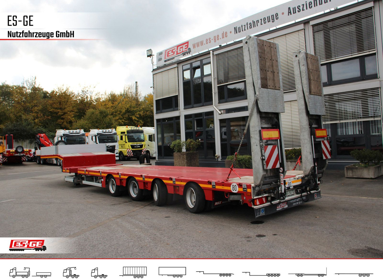 Faymonville MAX Trailer MAX100 Semi-Tieflader 205er - Low loader semi-trailer: picture 1 Faymonville MAX Trailer MAX100 Semi-Tieflader 205er - Low loader semi-trailer: picture 1