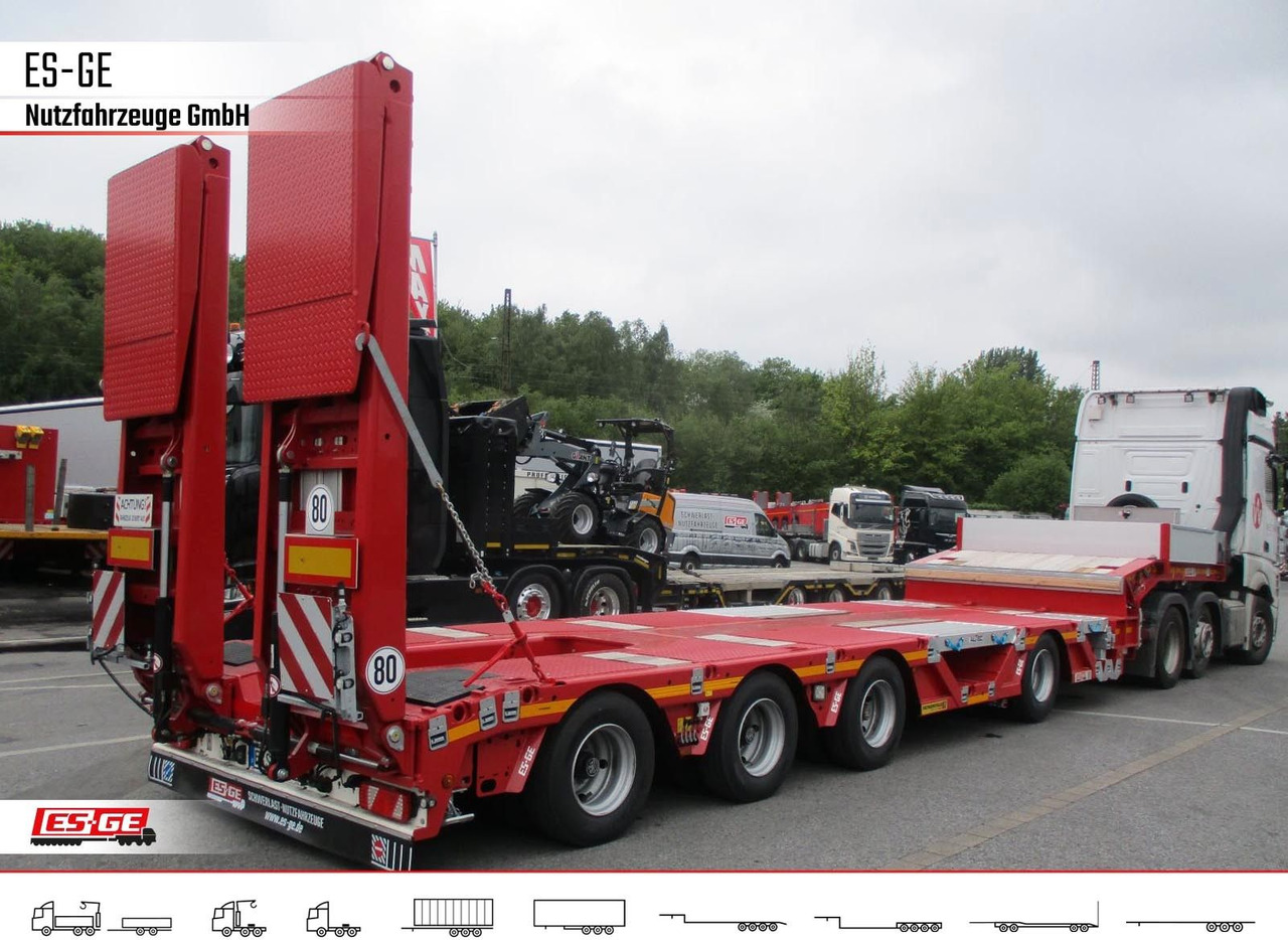 Faymonville Multimax Satteltieflader (1+3) - hydr. gelenkt - Low loader semi-trailer: picture 1 Faymonville Multimax Satteltieflader (1+3) - hydr. gelenkt - Low loader semi-trailer: picture 1