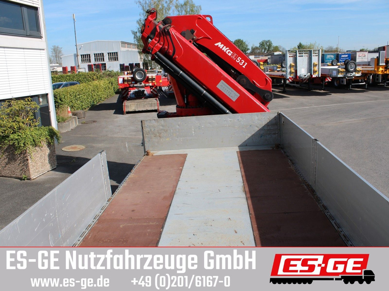Mercedes-Benz 2546 L NR 6x2 Actros, Pritsche, MKG HLK 531 a5 - Dropside/ Flatbed truck, Crane truck: picture 2 Mercedes-Benz 2546 L NR 6x2 Actros, Pritsche, MKG HLK 531 a5 - Dropside/ Flatbed truck, Crane truck: picture 2