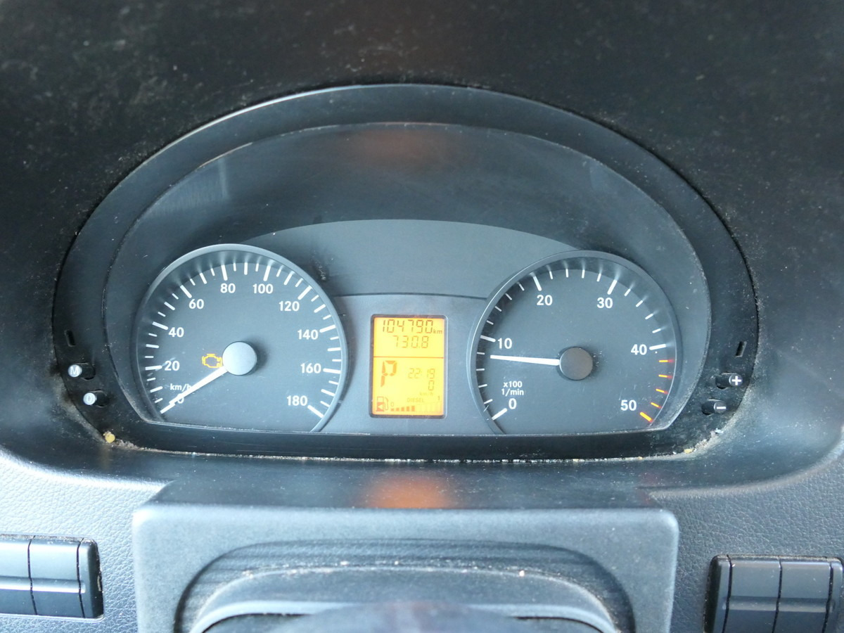 Box van MERCEDES-BENZ SPRINTER 310 CDI MAXI EURO-5 KOFFER REGALE KAMER: picture 12