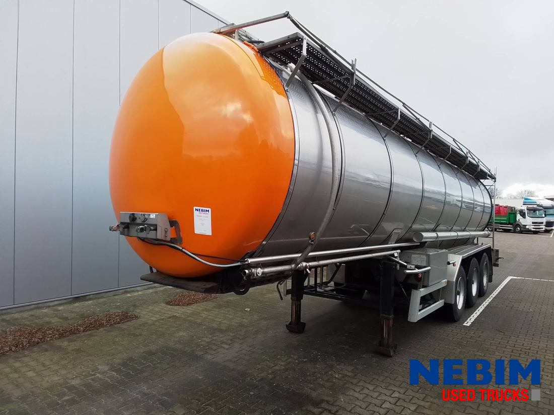 Tank semi-trailer Burg BPO-12-27Z - 3 comp. / 30.000Ltr.: picture 1